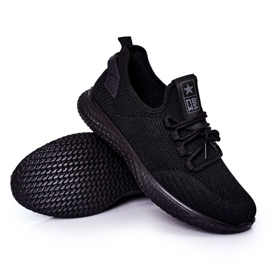 PE1 Chaussures de sport à enfiler pour hommes Noir Ryan