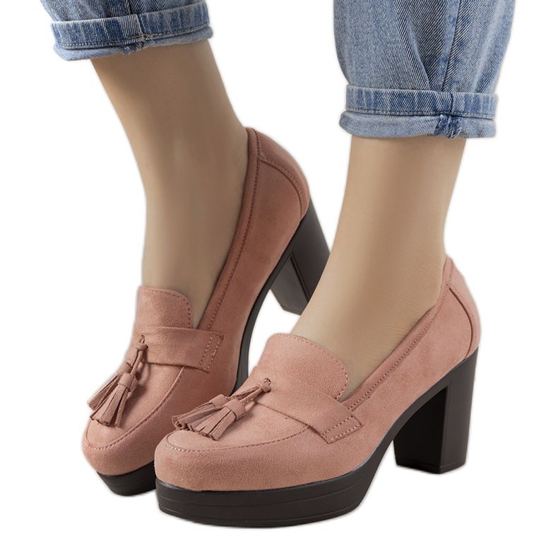 Mocassins roses sur le poteau Himmel Mocassins roses sur le poteau Himmel