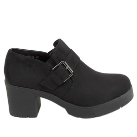 Chaussures à talons pour femmes noires 8B916 Noir