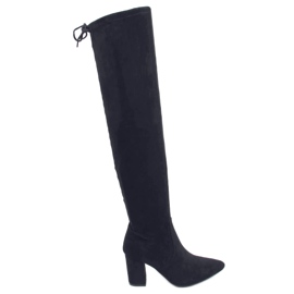 Noir HB-33 Noir talons hauts le noir