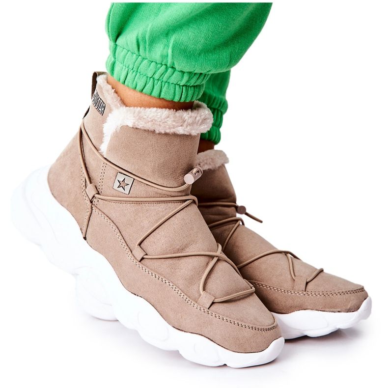 Bottes de Neige Chaudes Big Star Beige II274263