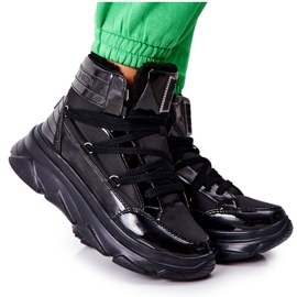 Bottes de neige chaudes Big Star II274311 Noir