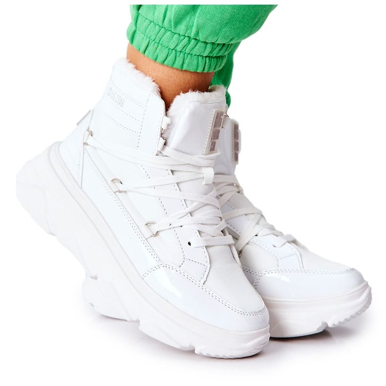 Bottes de Neige Chaudes Big Star II274463 Blanc blanche Bottes de Neige Chaudes Big Star II274463 Blanc blanche