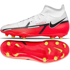 Chaussure de football Nike Phantom GT2 Club Dynamic Fit FG / MG M DC0819 167 jaune, blanc, multicolore blanc