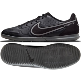 Nike Tiempo Legend 9 Club Ic M DA1189 004 chaussures de football noir noir