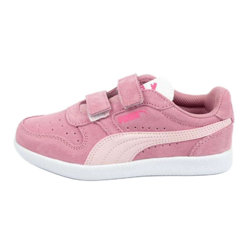 Puma Icra Jr 360756 35 chaussures blanche rose Puma Icra Jr 360756 35 chaussures blanche rose