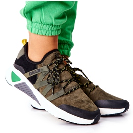 Chaussures de Sport Mousse Mémoire Big Star II274308 Kaki noir