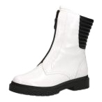 Bottes pour femmes blanches Caprice 9-25454-27 108 Naplak blanc noir
