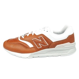 Chaussures New Balance M CM997HEP blanche brun