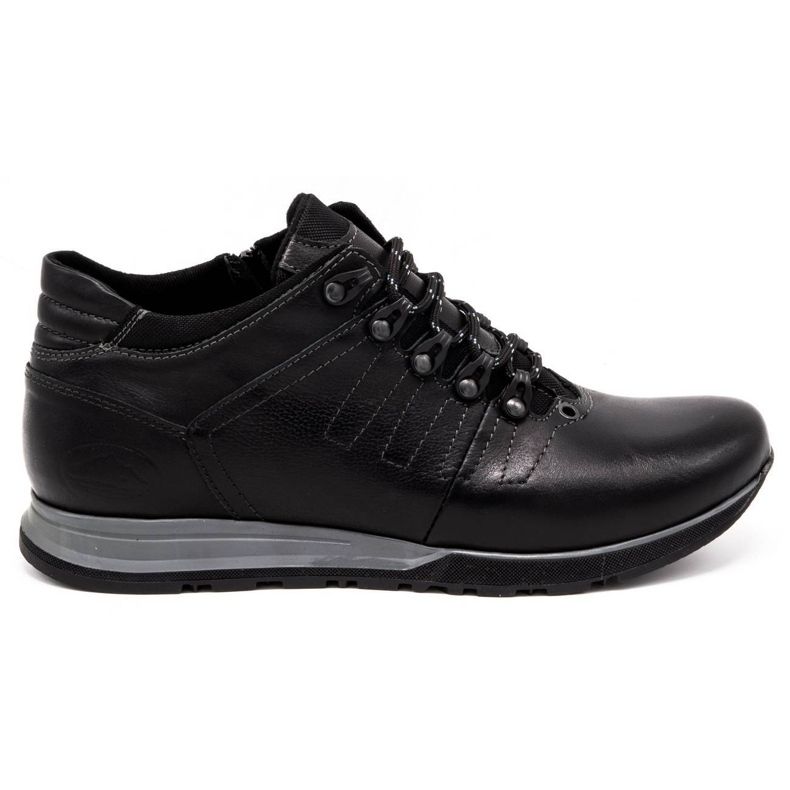 Olivier Chaussures homme bottines cuir 920MP noir le noir