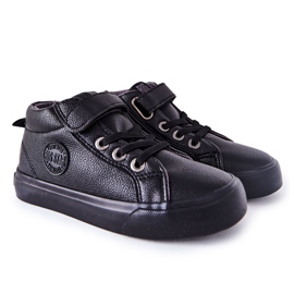 Baskets Hautes Enfant Big Star EE374001 Noir