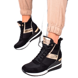 W. Potocki Baskets compensées Potocki noir