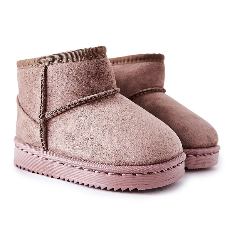 Bottes de Neige Chaudes Enfant Beige Foncé Gooby