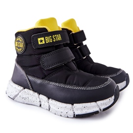 Bottes de neige pour enfants Memory Foam Big Star II374070 Noir le noir