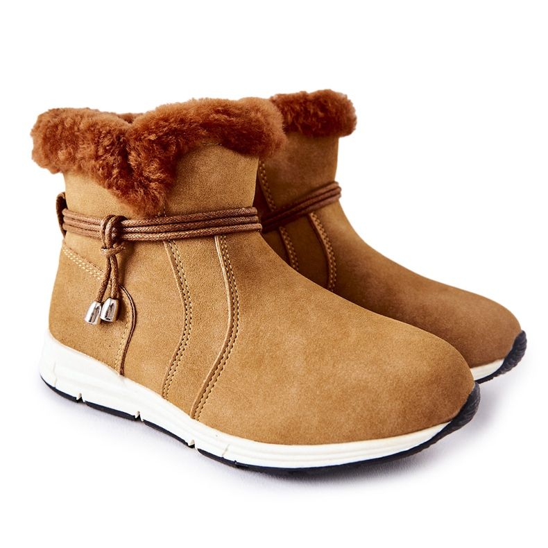 Bottes de neige pour enfants Big Star BB374058BS Camel brun