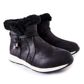 Bottes de neige pour enfants Big Star BB374056BS Noir