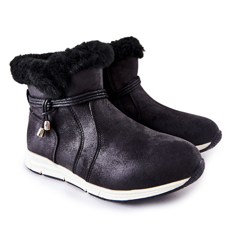 Bottes de neige pour enfants Big Star BB374056BS Noir le noir