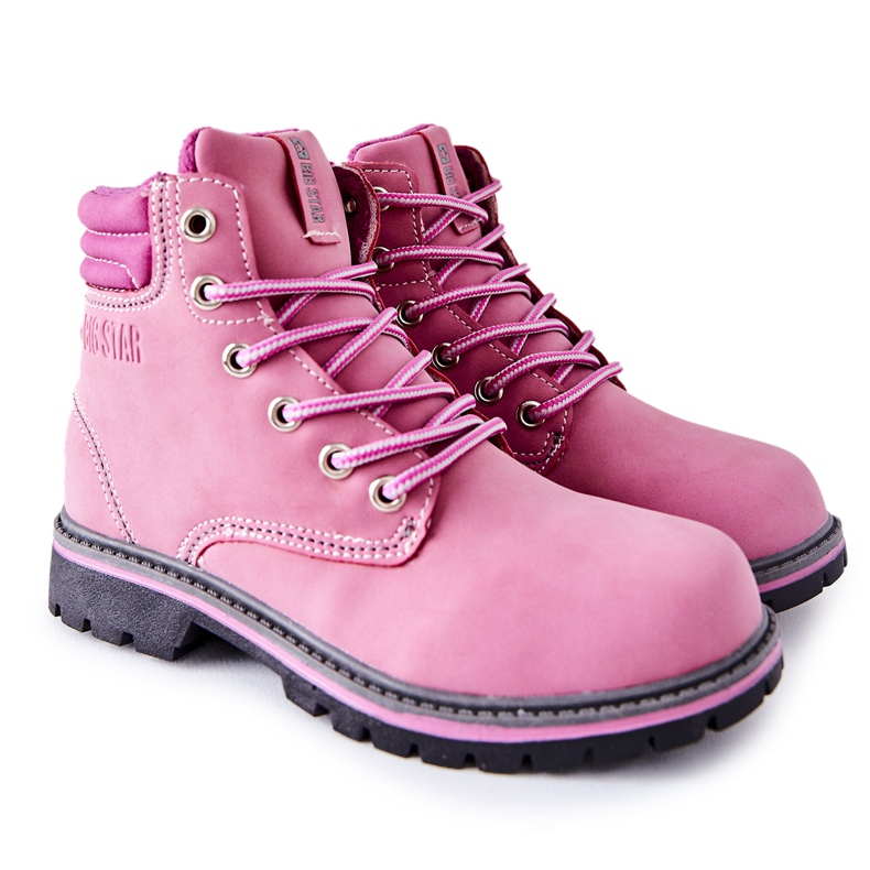 Trappeurs pour enfants Big Star BB374124BS Rose Trappeurs pour enfants Big Star BB374124BS Rose