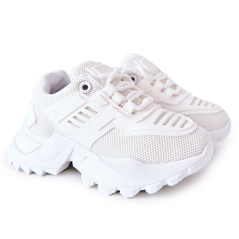 FR1 Baskets Enfant Blanc Freak Out blanche