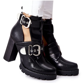 Boots On A Post Noir Boucle Bramshall le noir
