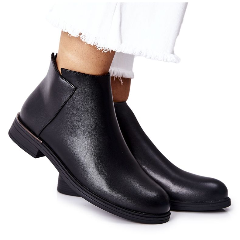 Bottes Chaudes Plates Sergio Leone BT511 Noir le noir Bottes Chaudes Plates Sergio Leone BT511 Noir le noir