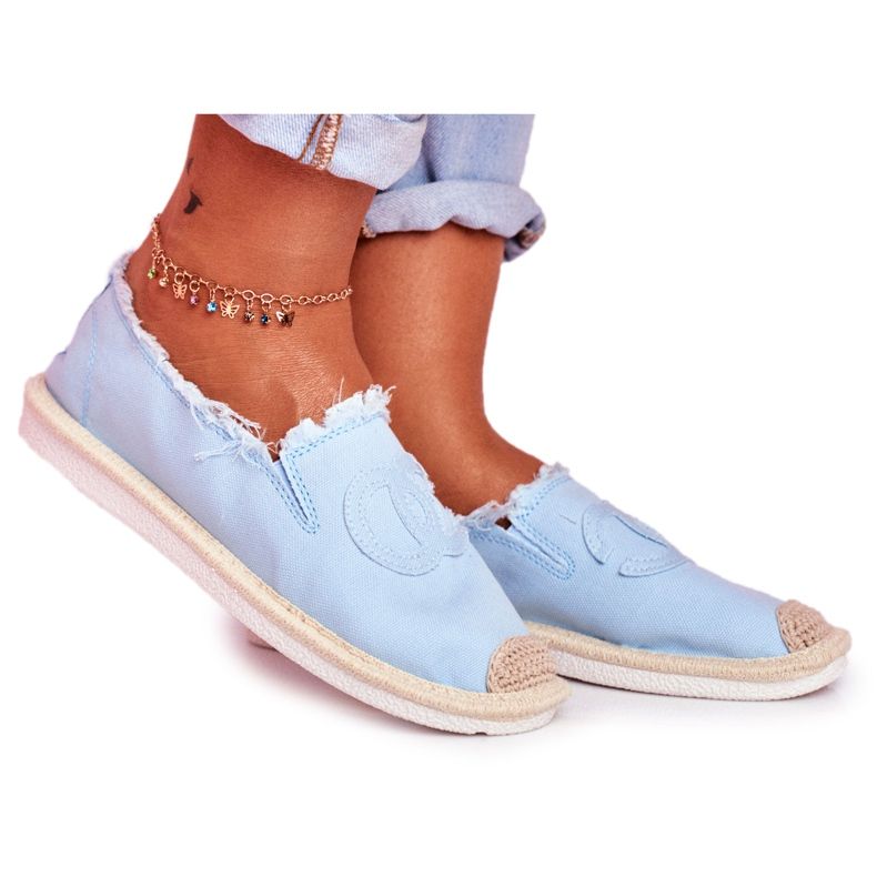 PS1 Espadrilles Femme Flaure Bleues