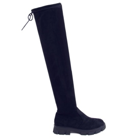 Cuissardes noires pour femmes LM-07 Noir le noir
