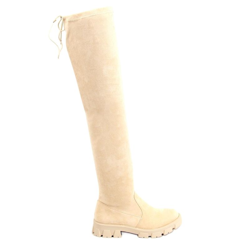 Cuissardes femme beiges LM-07 Beige Cuissardes femme beiges LM-07 Beige