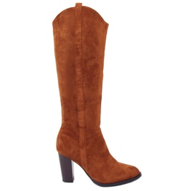 Bottes classiques sur le post camel UK07P Camel brun