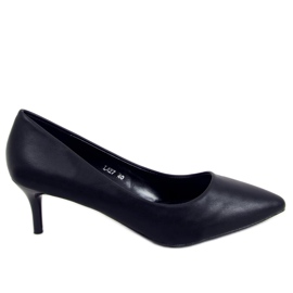 Escarpins sur un talon bas Kate Black noir