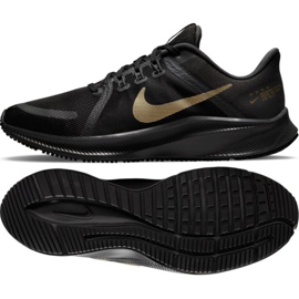 Chaussure de course Nike Quest 4 M DA1105 010 le noir
