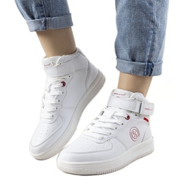 Baskets femme Cross Jeans Madrid blanches Baskets femme Cross Jeans Madrid blanches