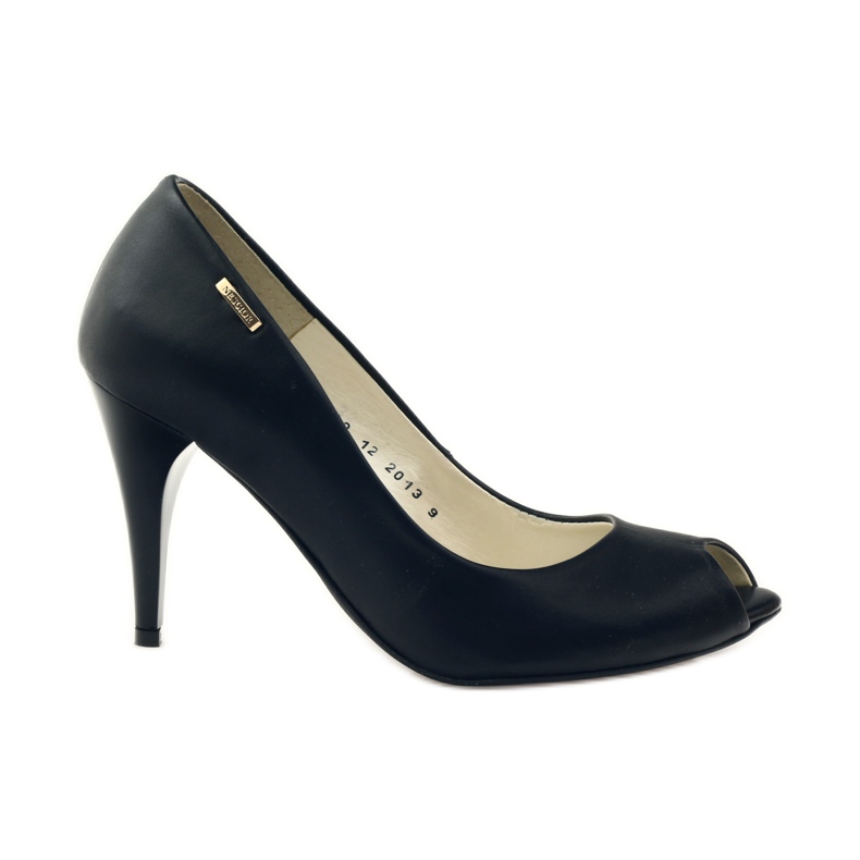 Escarpins pour femmes talons hauts Neścior 99 noir le noir
