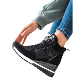 W. Potocki Baskets compensées Potocki noir