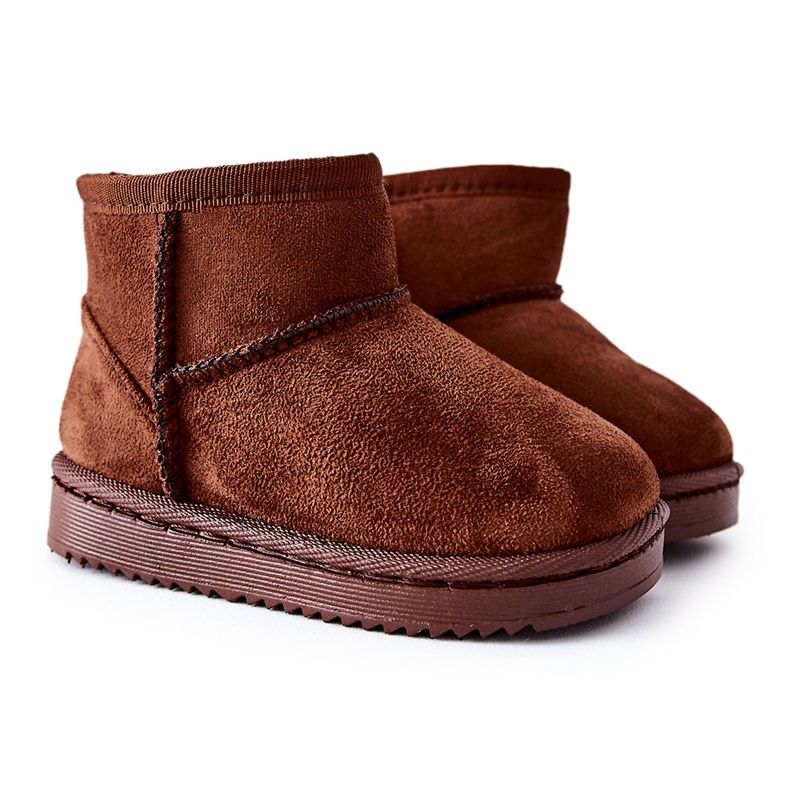 Bottes chaudes pour enfants Bottes de neige Marron Gooby brun Bottes chaudes pour enfants Bottes de neige Marron Gooby brun