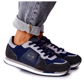 Chaussures de Sport Big Star GG274A056 Bleu Marine-Gris Chaussures de Sport Big Star GG274A056 Bleu Marine-Gris