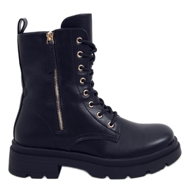 Bottes militaires noires Howk