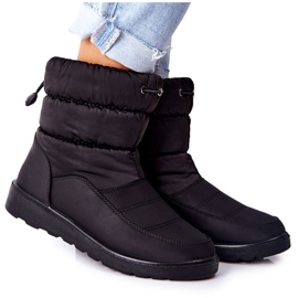 Vinceza Bottes de neige hautes noires à enfiler Cathy's