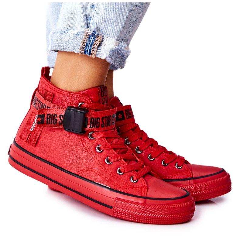 Baskets Haute Isolation Big Star GG274028 Rouge Baskets Haute Isolation Big Star GG274028 Rouge