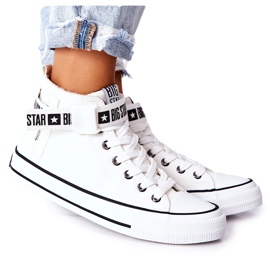 Baskets Hautes Isolées Big Star GG274027 Blanc