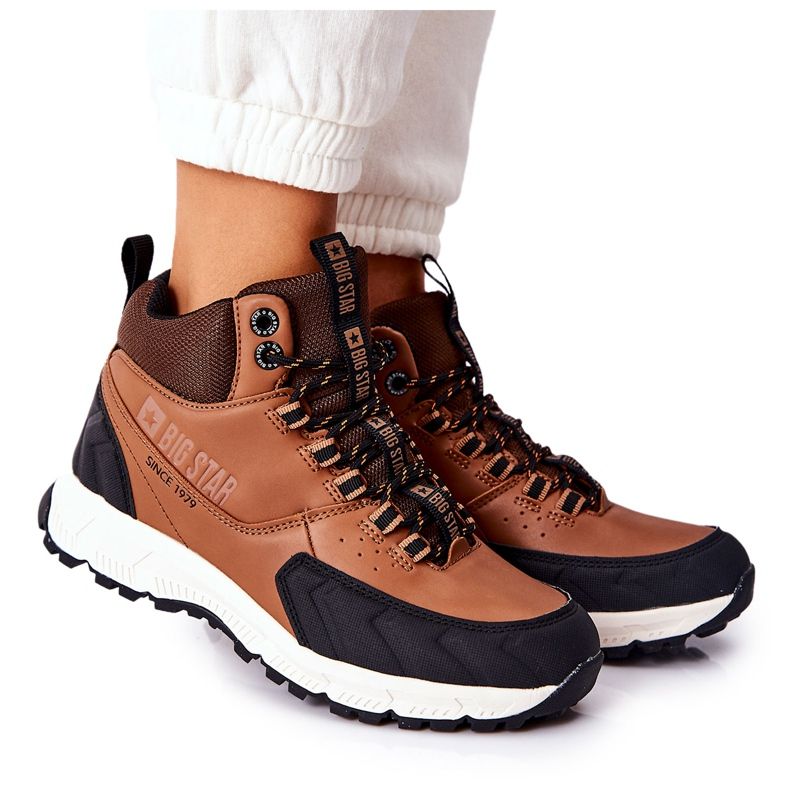 Chaussures de trekking Big Star II274453 Marron brun Chaussures de trekking Big Star II274453 Marron brun