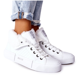 Baskets pour femmes Big Star II274156 Blanc isolé blanche