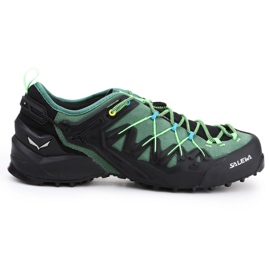 Chaussures de trekking Salewa Ms Wildfire Edge Gtx M 61375-5949 le noir vert