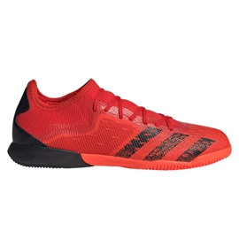 Chaussures de football Adidas Predator Freak.3 Low In M FY7861 rouge rouge