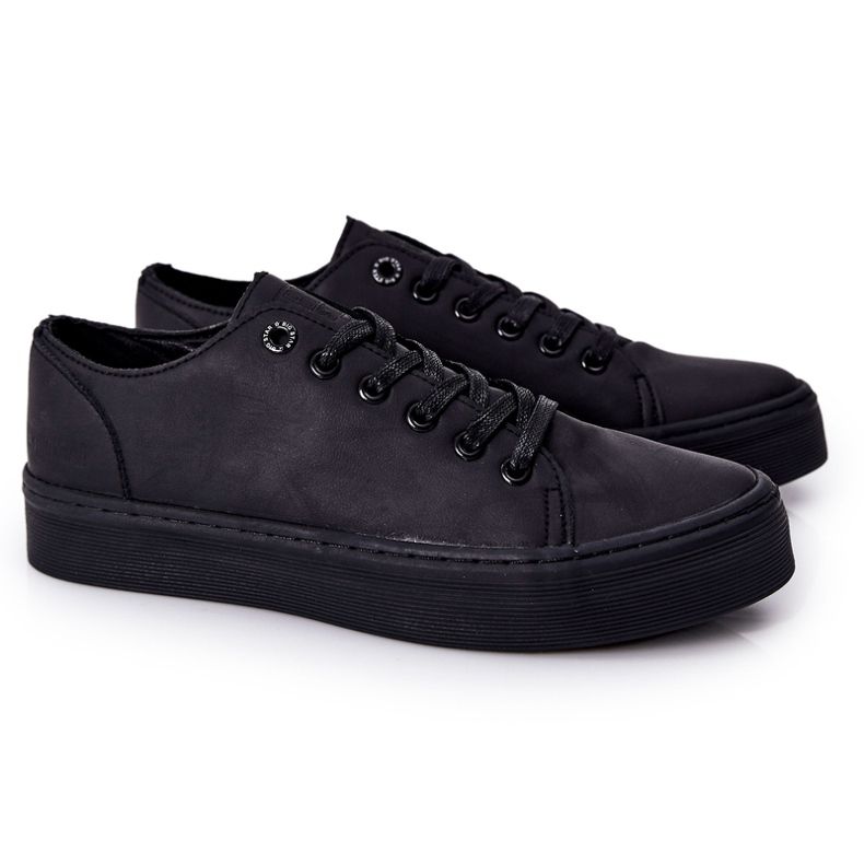 Baskets noires pour hommes Big Star II174047 le noir Baskets noires pour hommes Big Star II174047 le noir