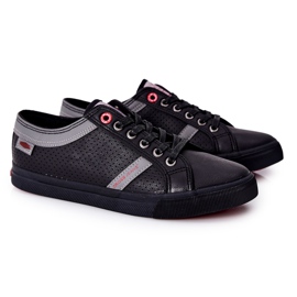 Baskets Homme Cross Jeans II1R4004C Noir