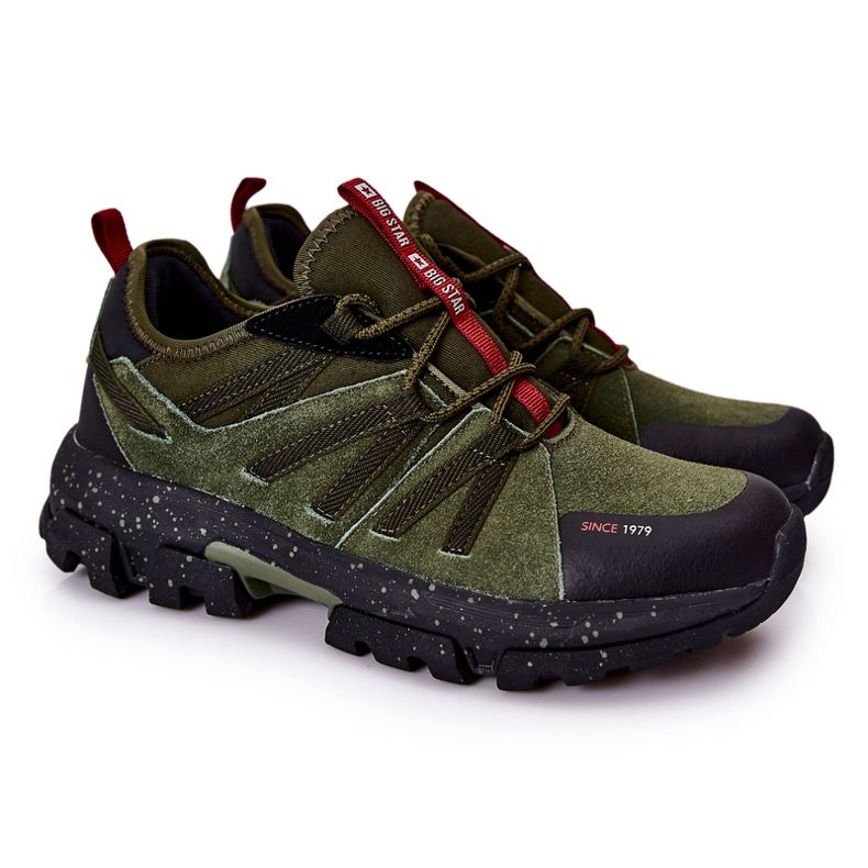 Chaussures de sport Big Star Memory Foam II174235 Kaki vert