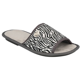 Befado Chaussures femme Inblu 155D120 blanche le noir