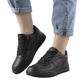Baskets femme Cross Jeans noires Zemira