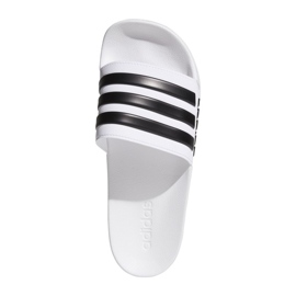 Pantoufles Adidas Adilette Shower blanches AQ1702